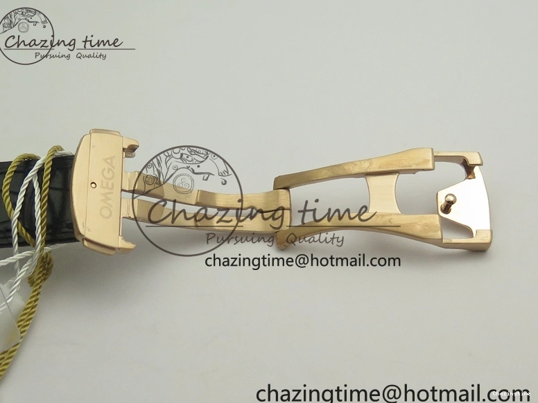 0410 Neat Speedmaster ’57 Co-Axial SS RG OMF 1:1 Best Edition Black Dial On Leather Strap A9300 (Free Leather Strap) 8067